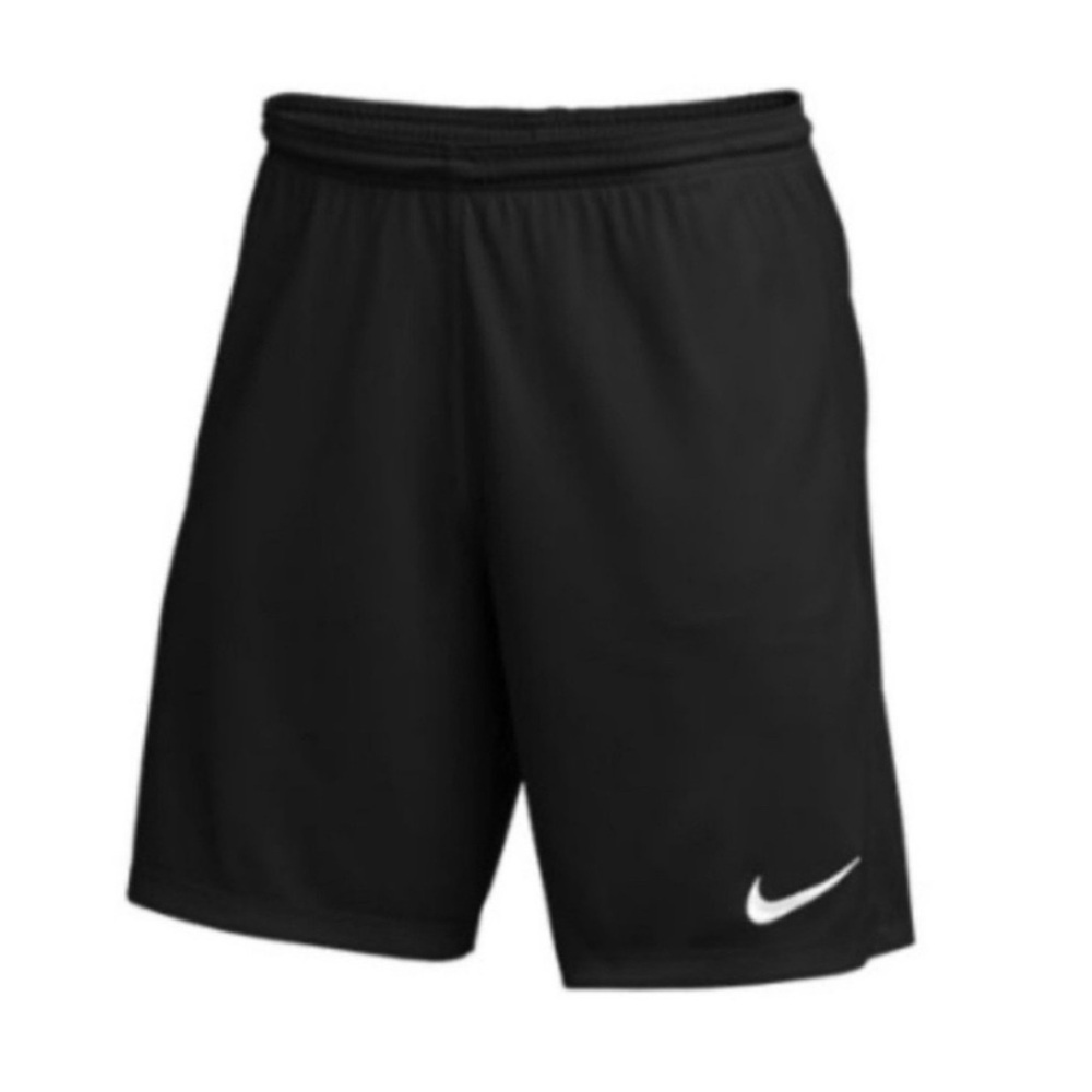 NWT Nike Black Dry Park III Knit Soccer Shorts Size XL